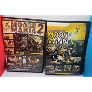 Moose Mania 2 & Moose Mania 3 DVD's Ralph & Vicki Cianciarulo Posse ACM